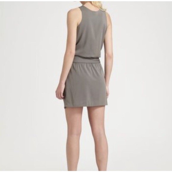 Theory Cristal Lifestyle Night Out Silk Dress Size 0 With Pockets. - Picture 3 of 12